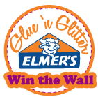 "Elmer's Win the Wall #GlueNGlitter giveaway"