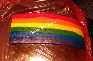 "Care Bears rainbow cake how to tutorial"