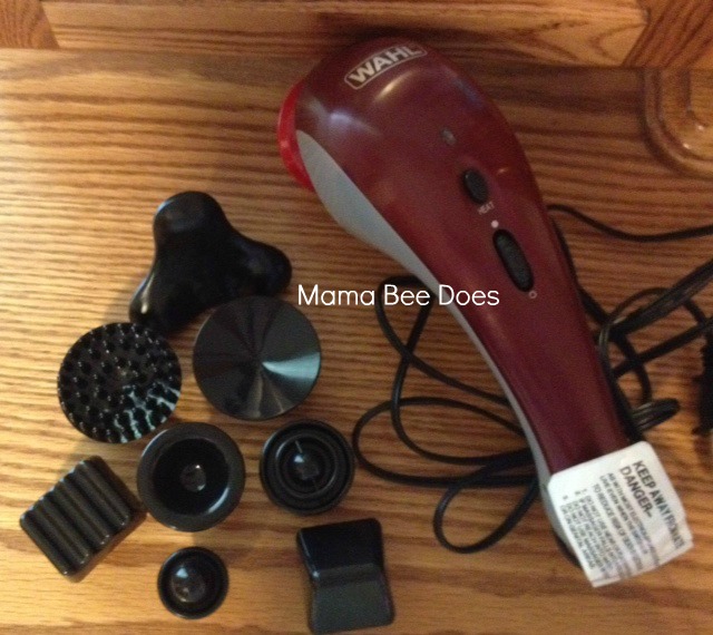 "Wahl Deluxe heat Therapy Massager review Facebook contest giveaway"