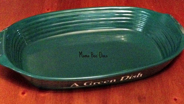 "personal creations stoneware casserole dish review"