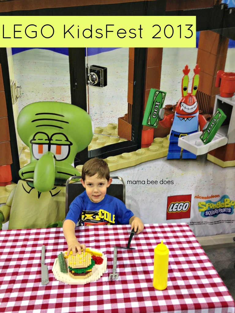 Lego KidsFest VA 2013 Spongebob