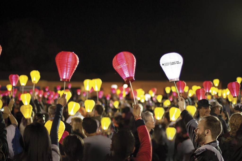 Light the Night walk for children with cancer