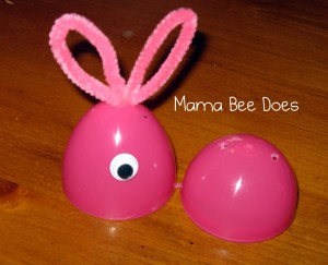 "easy Easter craft for kids Elmer's glue spots"