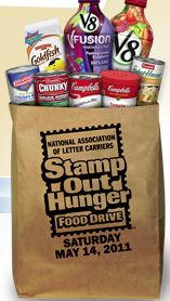 "Stamp Out Hunger Food Drive 2011 #StampOutHunger"
