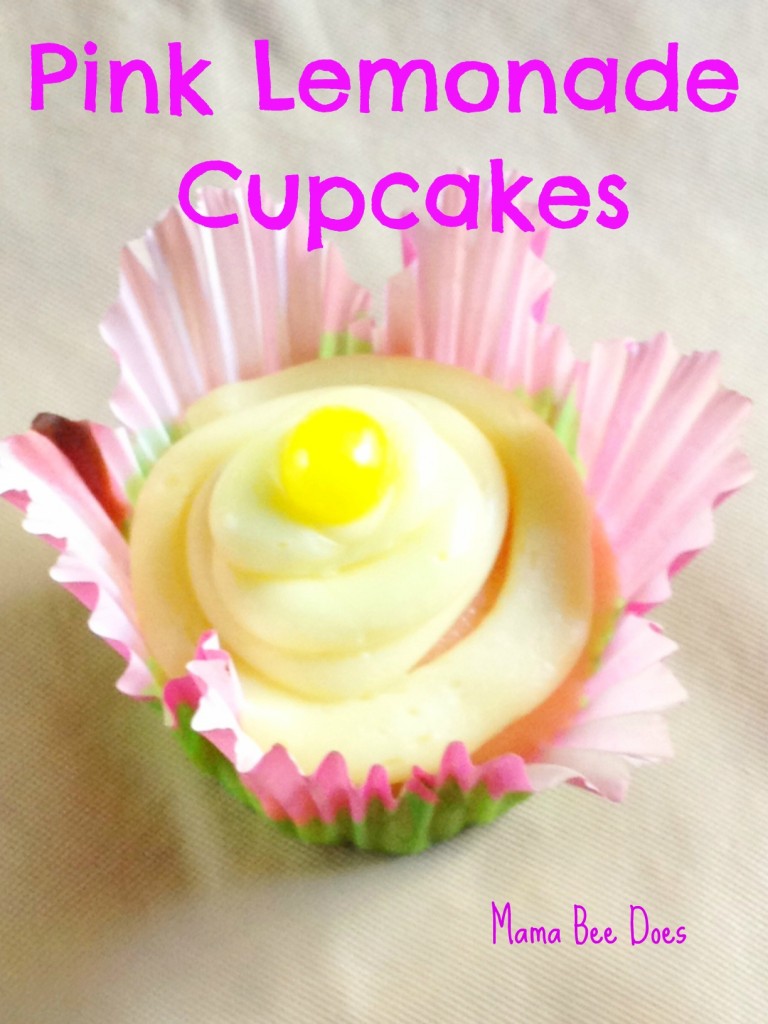 "Pink Lemonade Cupcakes recipe"