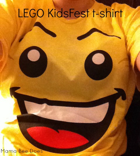 Lego KidsFest VA 2013 minifig minifigure shirt