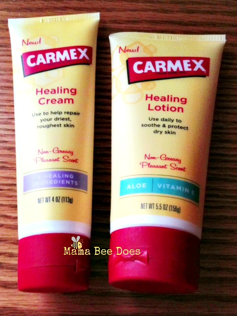 Carmex skincare lotion cream review giveaway