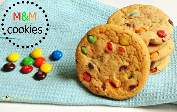 M&M's cookie recipe