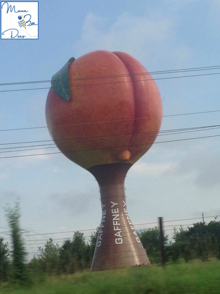 georgia peach water tower