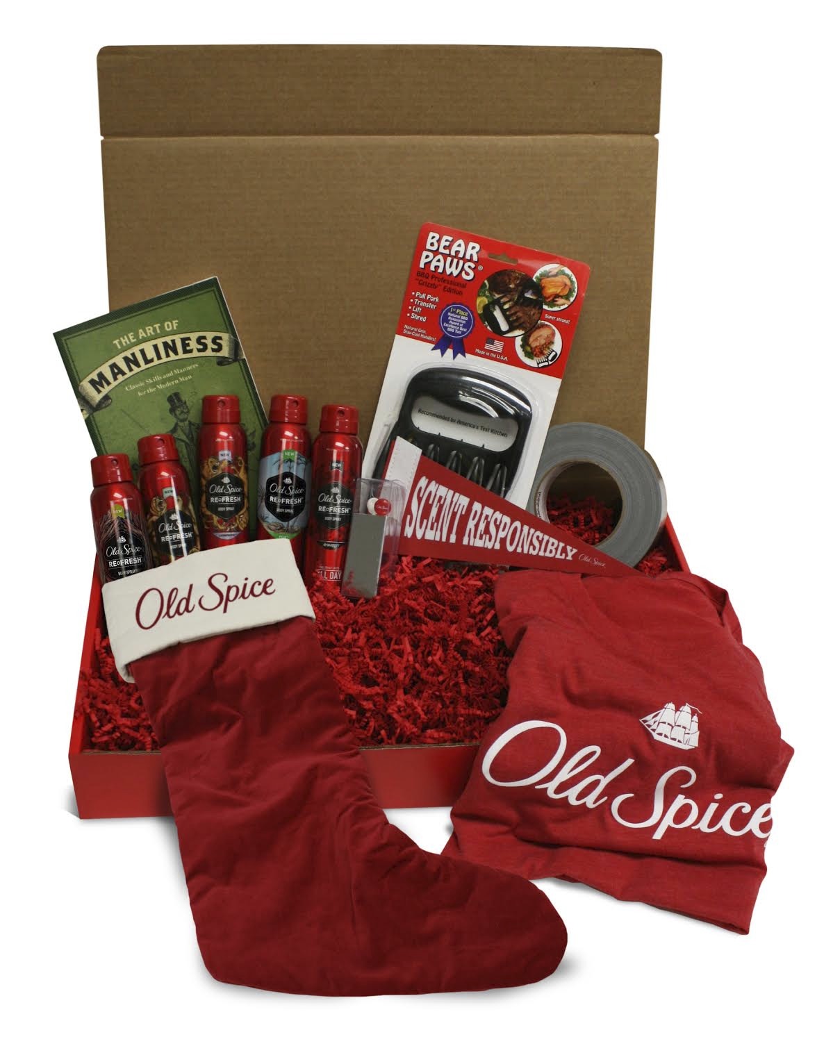 old spice giveaway smellcome to manhood